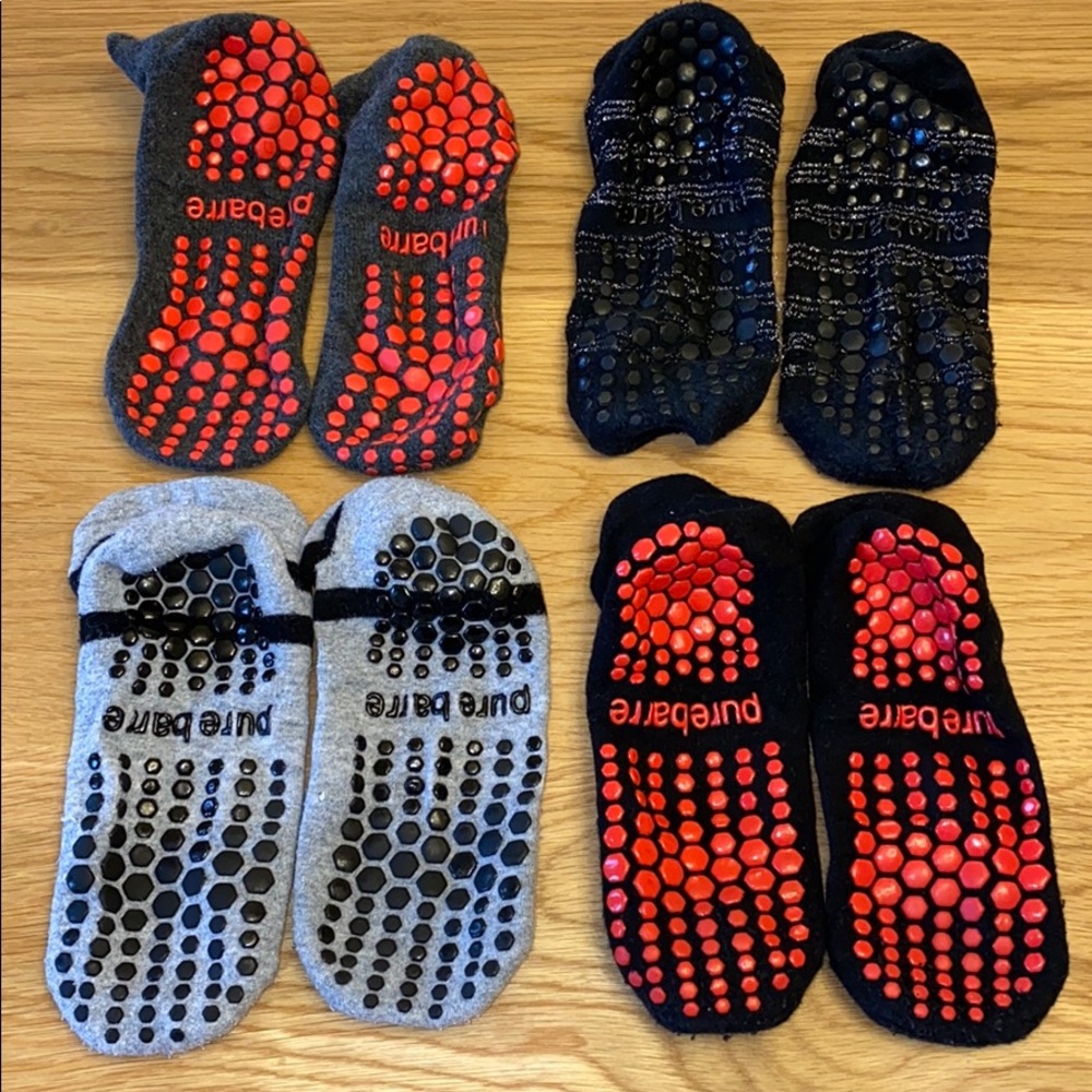 PURE BARRE sticky socks
